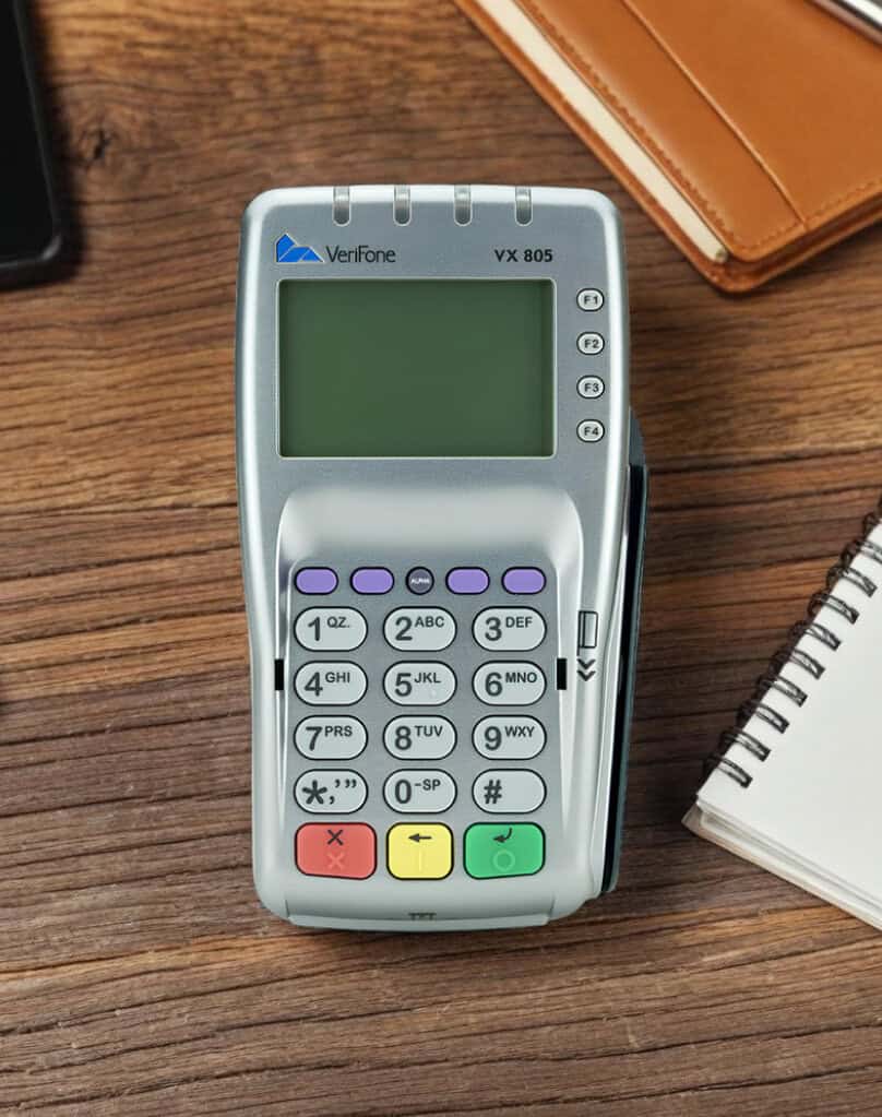 Portable credit card terminal for secure payment processing | Host Merchant Services.