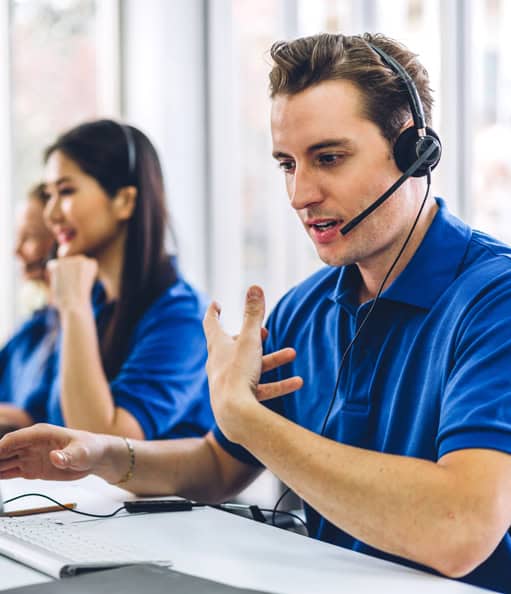 Responsive customer support team at Host Merchant Services ensuring seamless payment processing solutions.