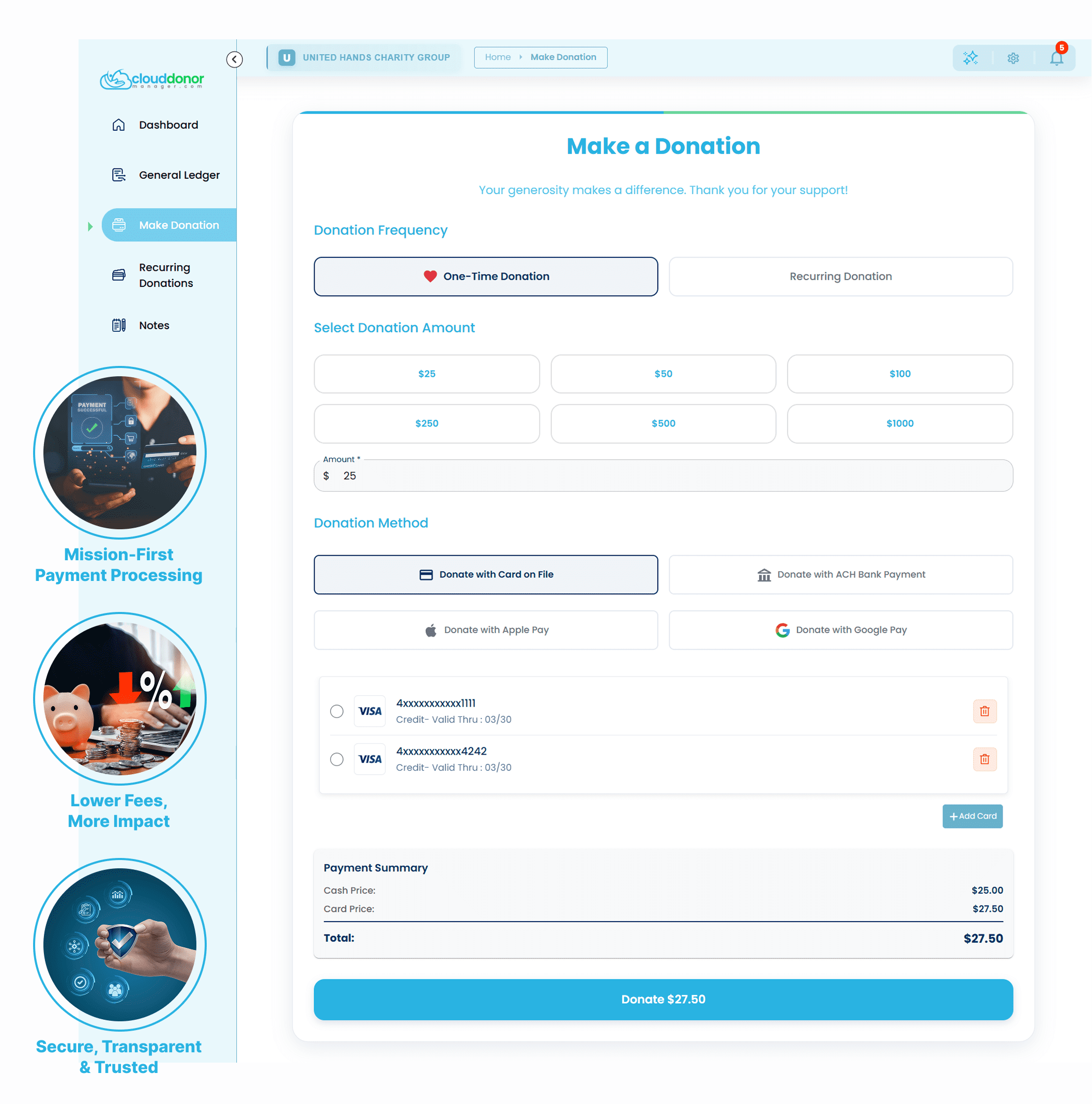 Nonprofit Payment Processing That Puts Your Mission First