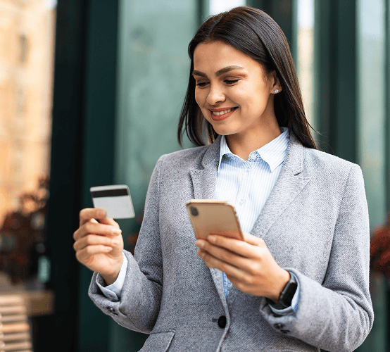 Secure mobile credit card payment processing for businesses.