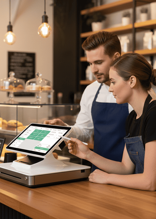 Secure payment processing for small businesses and cafes with Host Merchant Services.
