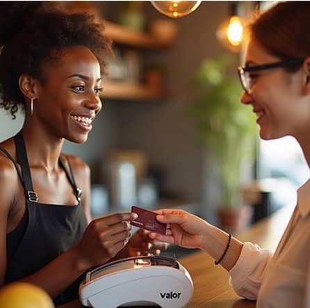 Secure payment processing with Host Merchant Services at the point of sale.
