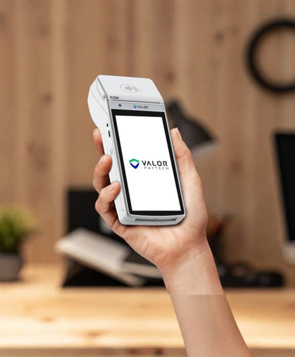 Contactless payment device for Host Merchant Services.